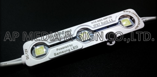 MC6-5054-3-W // 3-LED Module 5054 White Color 12000K