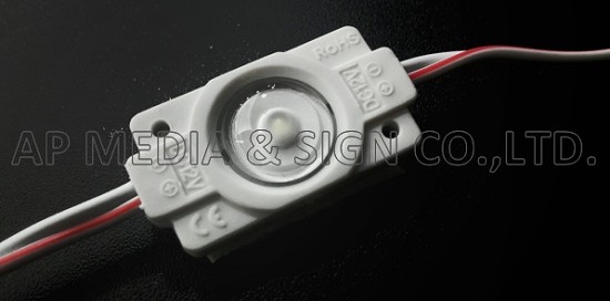 MC2-5050-1-W // 1-LED Module 5050, Injection Mold 1.5W, White Color 10000K