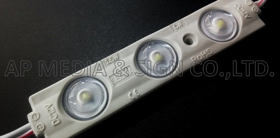MC2-2835-3-W2 // 3-LED Module 2835, Injection Mold 1.5W, White Color 10000K