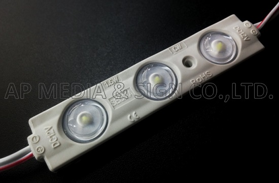 MC2-2835-3-W2 // 3-LED Module 2835, Injection Mold 1.5W, White Color 10000K