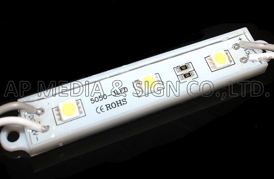 MC3-5050-3-WW // 3-LED Module 5050, Warm White Color 3000K