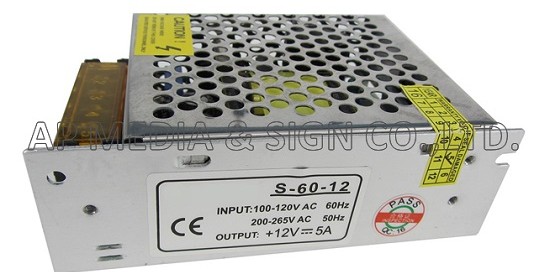 PS3-0-0060 // หม้อแปลง Power Supply 12V-5A (60W)