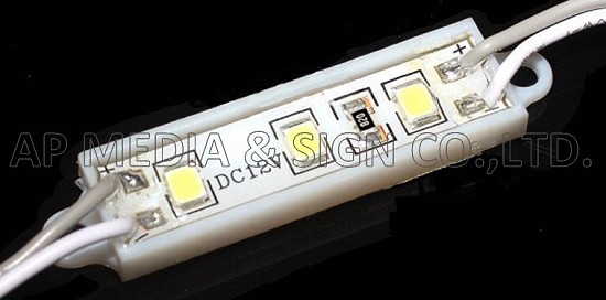 MC4-2835-3-W,WW // Mini 3-LED Module 2835, White / Warm White Color