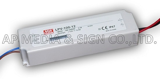 MW-2-0100 // Power Supply Mean Well LPV-100-12 (102W / 8.5A)