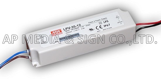 MW-2-0035 // Power Supply Mean Well LPV-35-12 (36W / 3A)